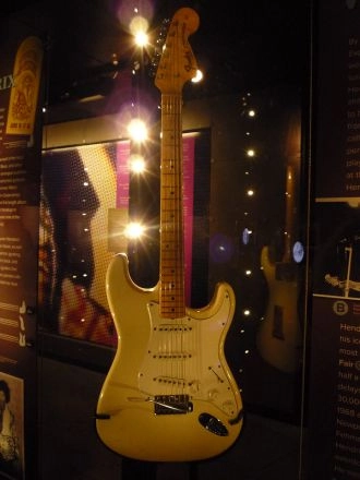 Jimi Hendrix Upside Down Fender