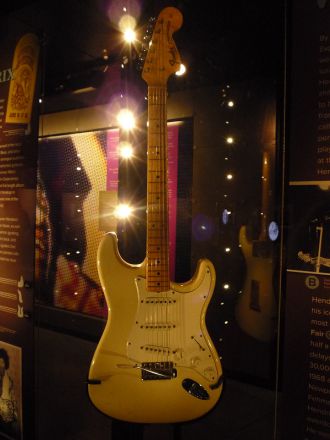 How to Play Guitar Left Handed 3 Jimi Hendrix Upside Down Fender
