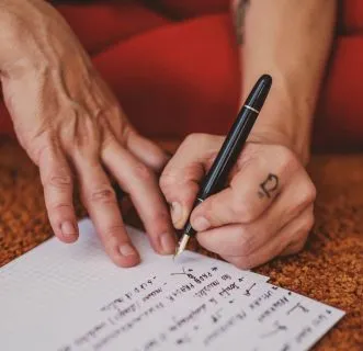 Left Handed Writing Problems and Handwriting Help for Left Handers 11 Use the Right Hand to Hold the Paper
