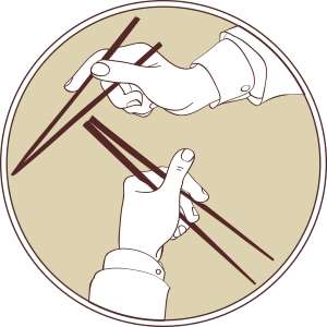 How to Use Chopsticks Left Handed 1 How to Eat With Chopsticks Left Handed